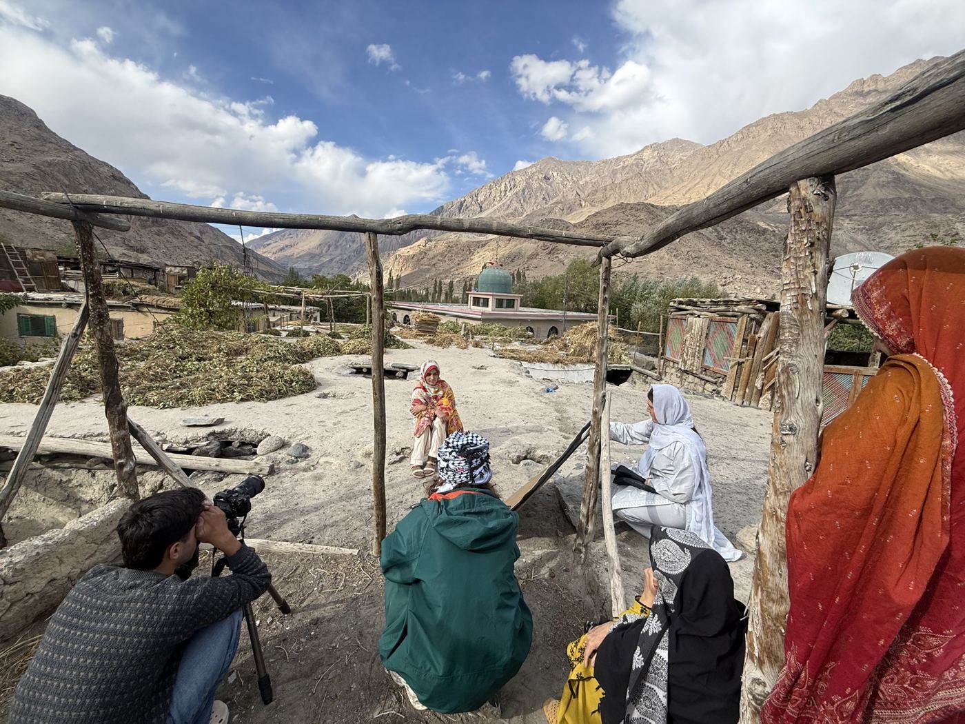 Documenting local stories with women in Kharmang